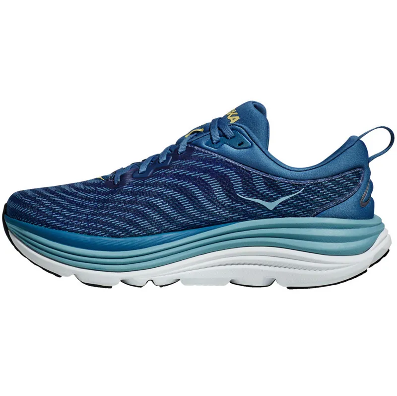 Hoka One One Men's Gaviota 5 Running Shoes Bluesteel/Stone Blue-1